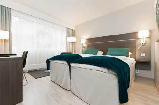 Scandic Victoria Oslo, Oslo, king size bed, standard double room